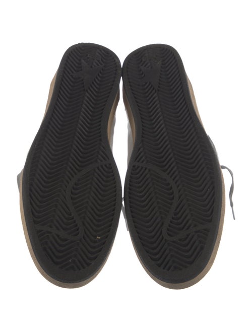 Golden Goose Leather Distressed Accents Sneakers