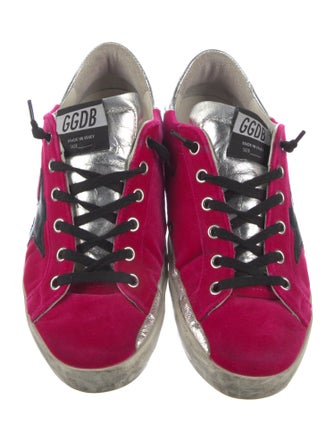 Golden Goose Velvet Sneakers