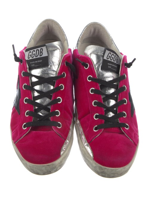 Golden Goose Velvet Sneakers