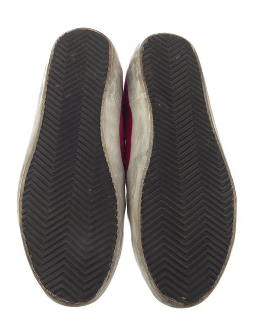 Golden Goose Velvet Sneakers