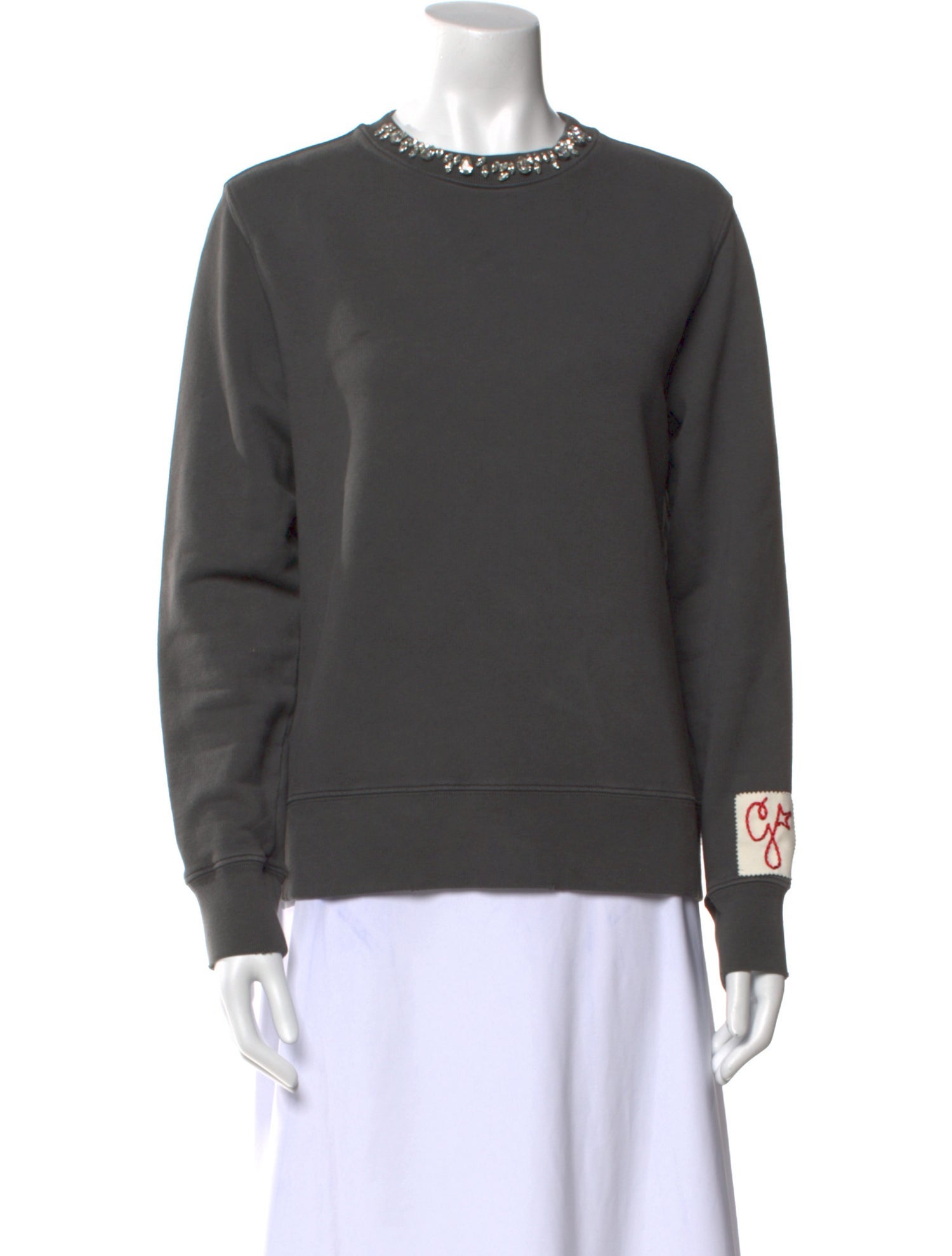Golden Goose Crew Neck Long Sleeve Sweatshirt
