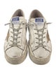Golden Goose Leather Distressed Accents Sneakers