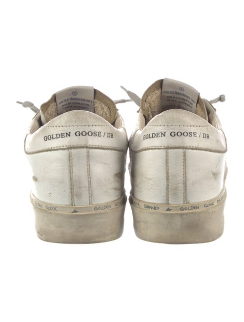 Golden Goose Leather Distressed Accents Sneakers