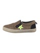 Golden Goose Suede Colorblock Pattern Sneakers