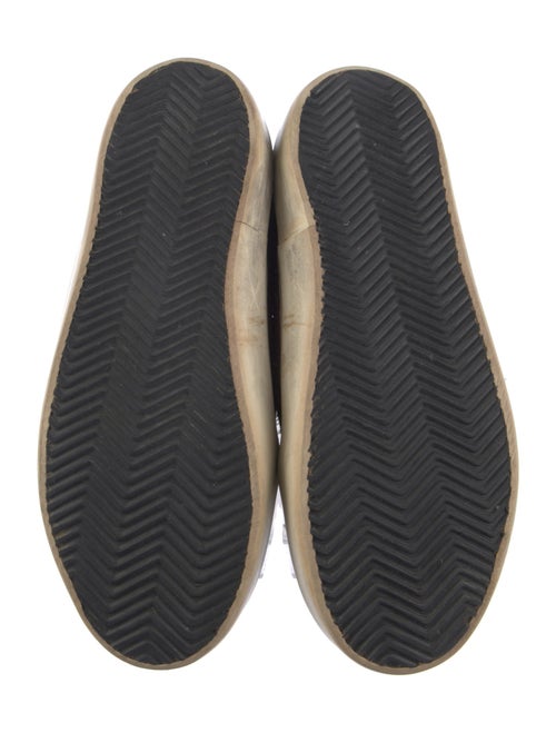 Golden Goose Suede Colorblock Pattern Sneakers