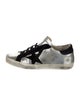 Golden Goose Leather Colorblock Pattern Sneakers