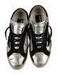 Golden Goose Leather Colorblock Pattern Sneakers