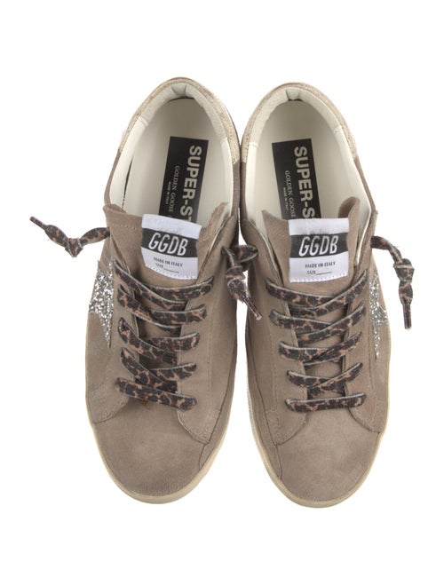 Golden Goose Suede Printed Sneakers