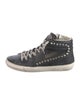 Golden Goose Leather Distressed Accents Sneakers