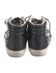 Golden Goose Leather Distressed Accents Sneakers