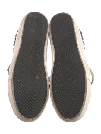Golden Goose Leather Distressed Accents Sneakers