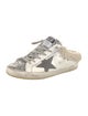 Golden Goose Leather Colorblock Pattern Sneakers