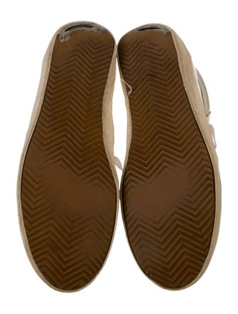 Golden Goose Leather Lasercut Accents Sneakers