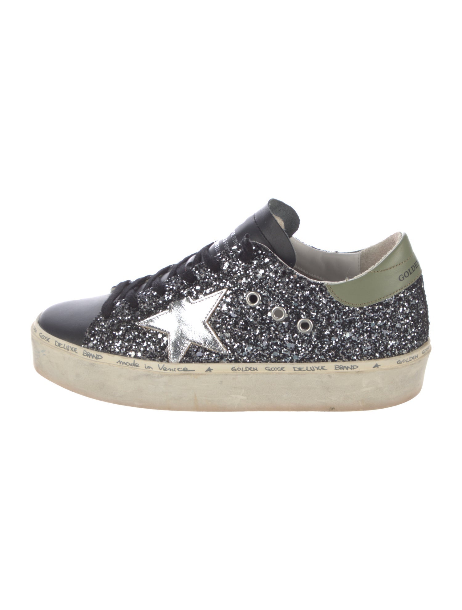 Golden Goose Glitter Glitter Accents Sneakers