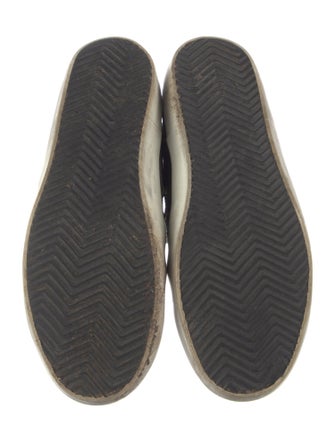 Golden Goose Glitter Colorblock Pattern Sneakers