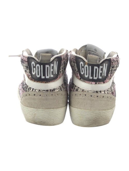 Golden Goose Tweed Tweed Pattern Sneakers