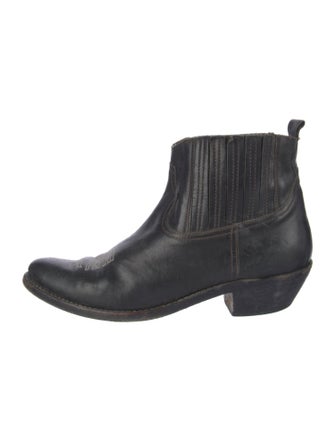 Golden Goose Leather Western Boots