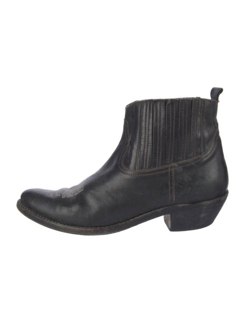 Golden Goose Leather Western Boots