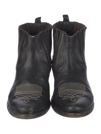 Golden Goose Leather Western Boots