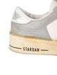 Golden Goose Leather Colorblock Pattern Sneakers