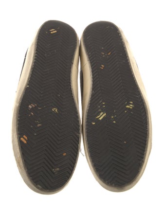 Golden Goose Suede Distressed Accents Sneakers