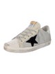 Golden Goose Leather Distressed Accents Sneakers