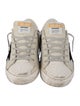 Golden Goose Leather Distressed Accents Sneakers