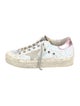 Golden Goose Glitter Printed Sneakers