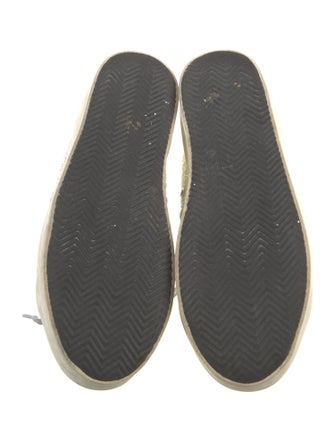 Golden Goose Glitter Printed Sneakers