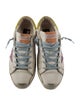 Golden Goose Leather Printed Sneakers
