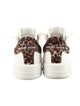 Golden Goose Leather Glitter Accents Sneakers