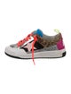 Golden Goose Leather Printed Sneakers