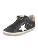 Golden Goose Glitter Colorblock Pattern Sneakers