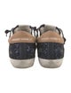 Golden Goose Glitter Colorblock Pattern Sneakers