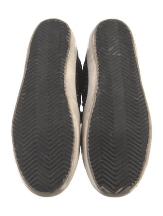 Golden Goose Glitter Colorblock Pattern Sneakers