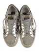 Golden Goose Ponyhair Animal Print Sneakers