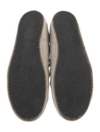 Golden Goose Leather Distressed Accents Sneakers