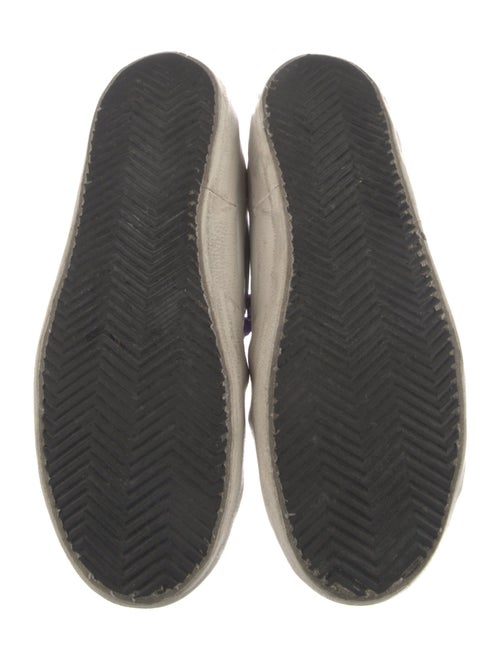 Golden Goose Leather Distressed Accents Sneakers