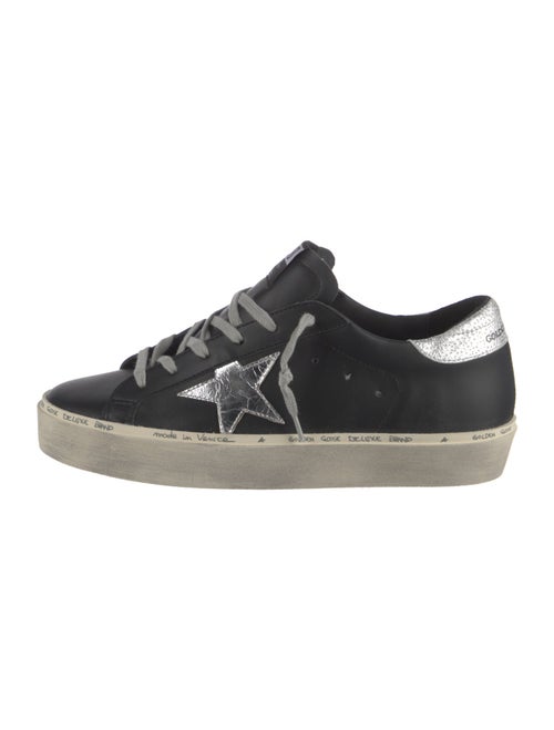Golden Goose Leather Distressed Accents Sneakers