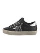 Golden Goose Leather Distressed Accents Sneakers