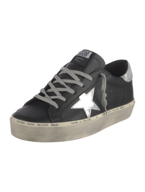Golden Goose Leather Distressed Accents Sneakers