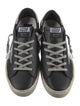 Golden Goose Leather Distressed Accents Sneakers