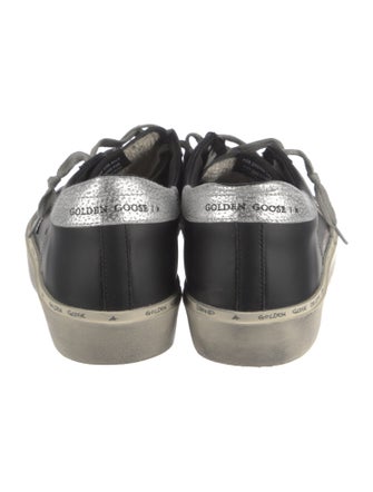 Golden Goose Leather Distressed Accents Sneakers