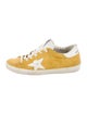 Golden Goose Suede Colorblock Pattern Sneakers