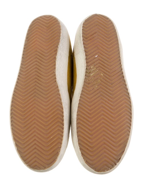 Golden Goose Suede Colorblock Pattern Sneakers