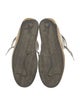 Golden Goose Leather Glitter Accents Sneakers