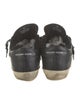 Golden Goose Leather Faux Fur Trim Sneakers