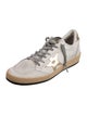 Golden Goose Leather Printed Sneakers