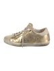 Golden Goose Leather Colorblock Pattern Sneakers