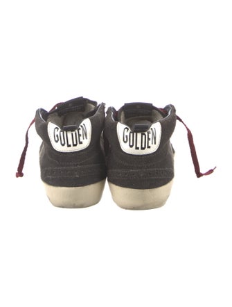 Golden Goose Suede Graphic Print Sneakers